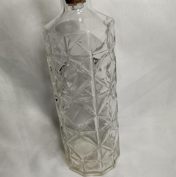 Anchor Hocking Diamond Quilted Liquor Decanter &Stopper Barware. - Picture 10 of 13